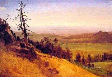 アルバート・ビアシュタット Painting - ネブラスカ州ワサッチ山脈 アルバート・ビアシュタット